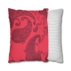 Rose Paisley Luxe™ Pillow
