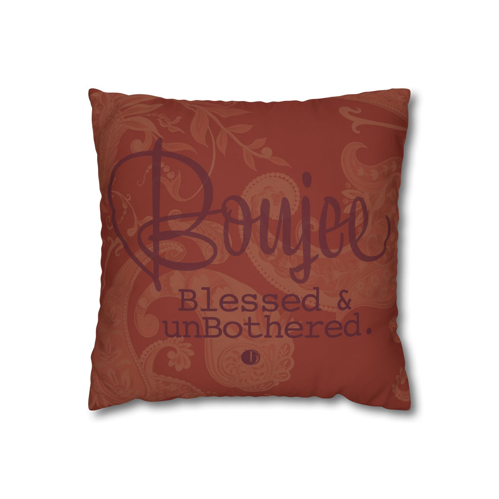 Boujee, Blessed & unBothered™ — Originale Script Pillow