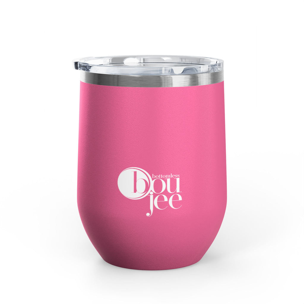 “Maybe Wine-ing Will Help” — 12oz Bottomless Boujee Wine Tumbler