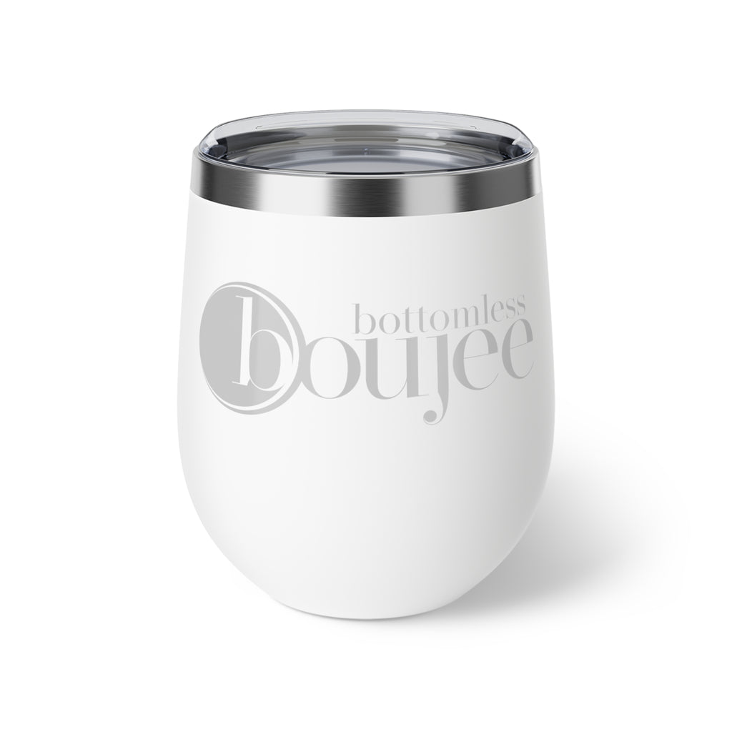 “Pour Decisions Pending” — 12oz Bottomless Boujee Wine Tumbler