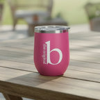 “Maybe Wine-ing Will Help” — 12oz Bottomless Boujee Wine Tumbler