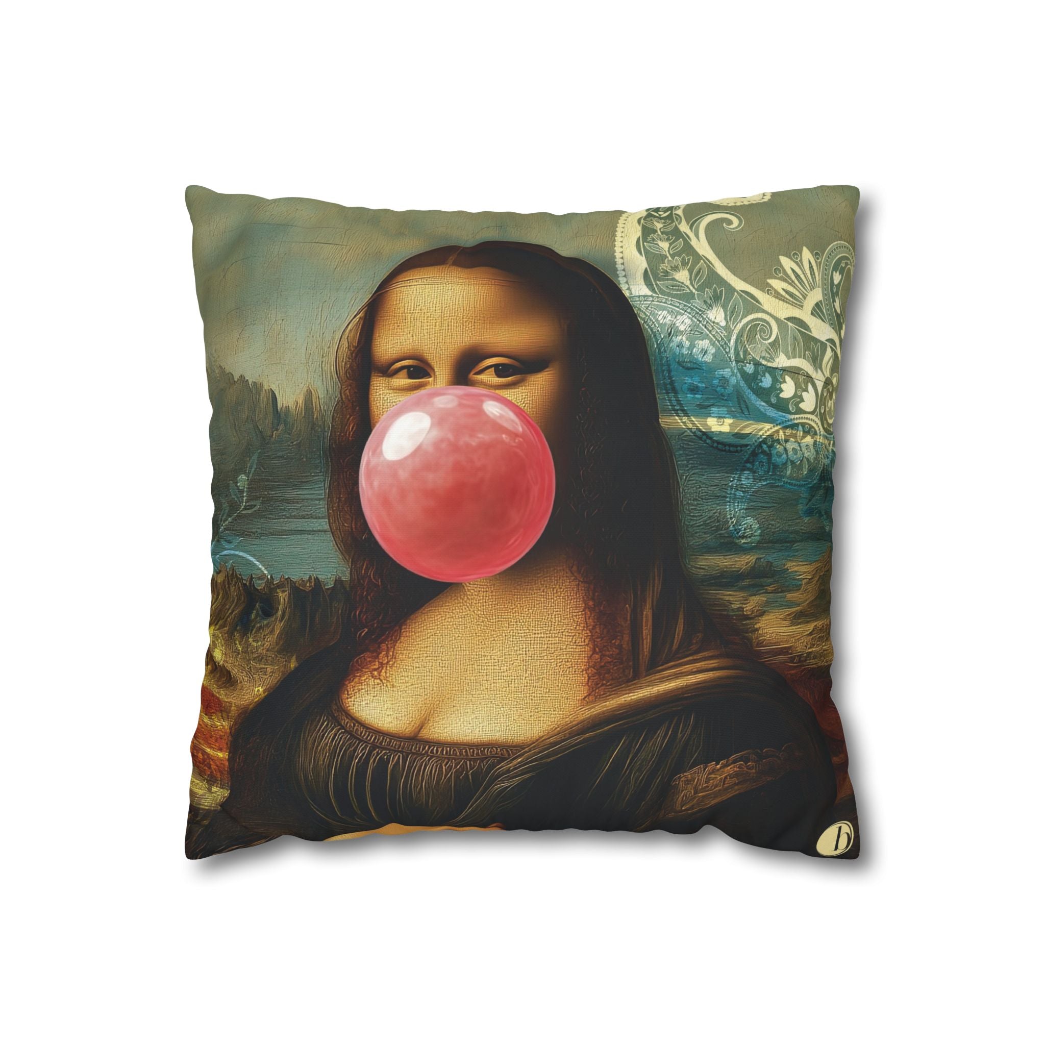 La Joconde — Originale Edition | Rose Intervention Pillow