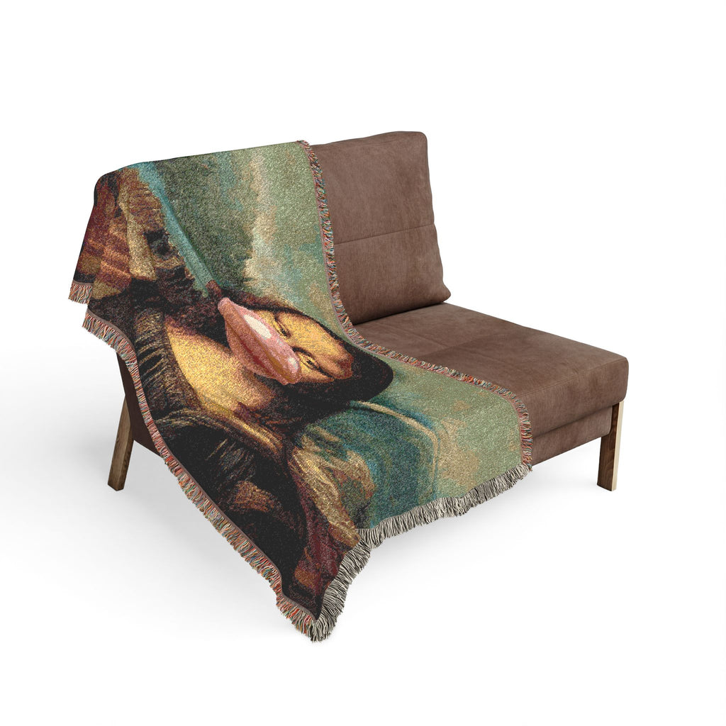 La Joconde à Bulles™ — Originale Heirloom Throw