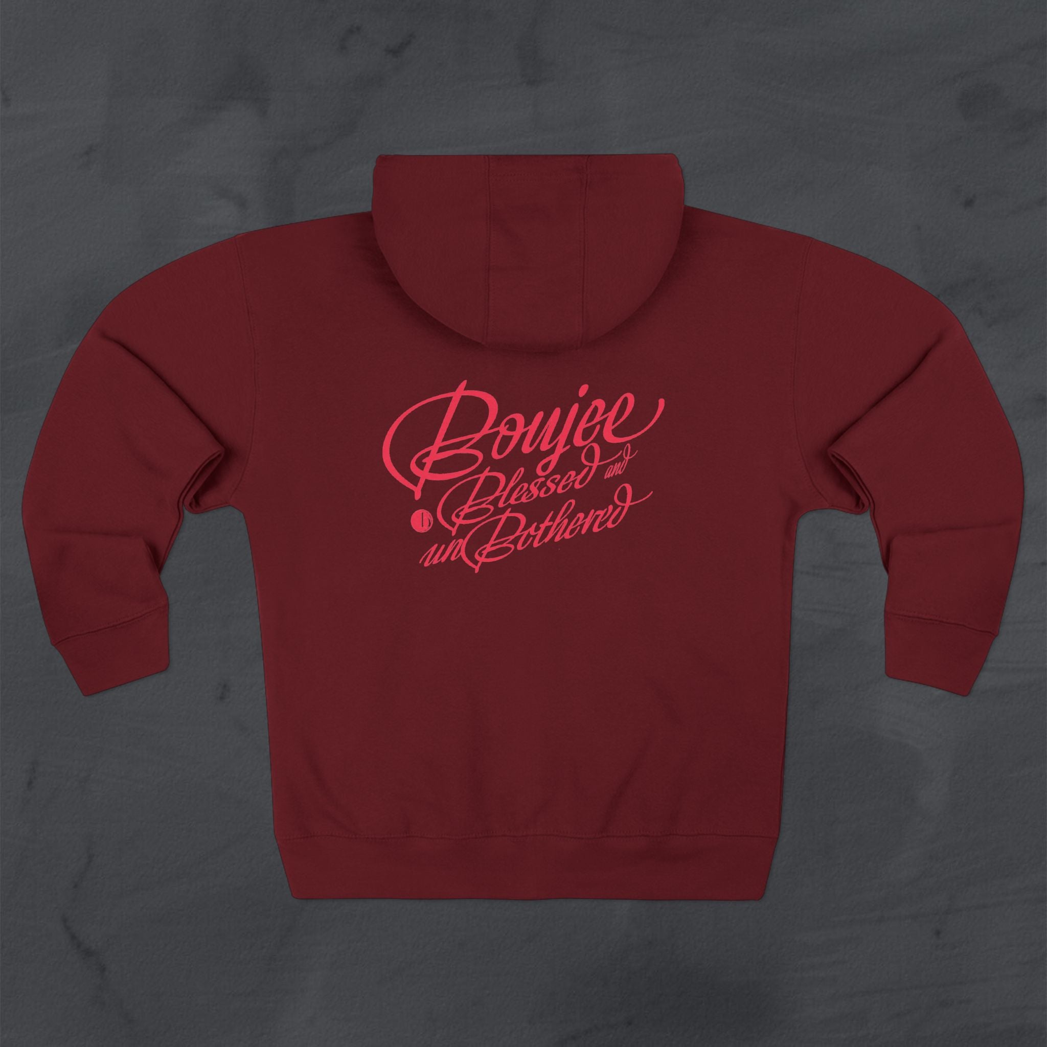 Boujee, Blessed & Unbothered™ Zip Hoodie