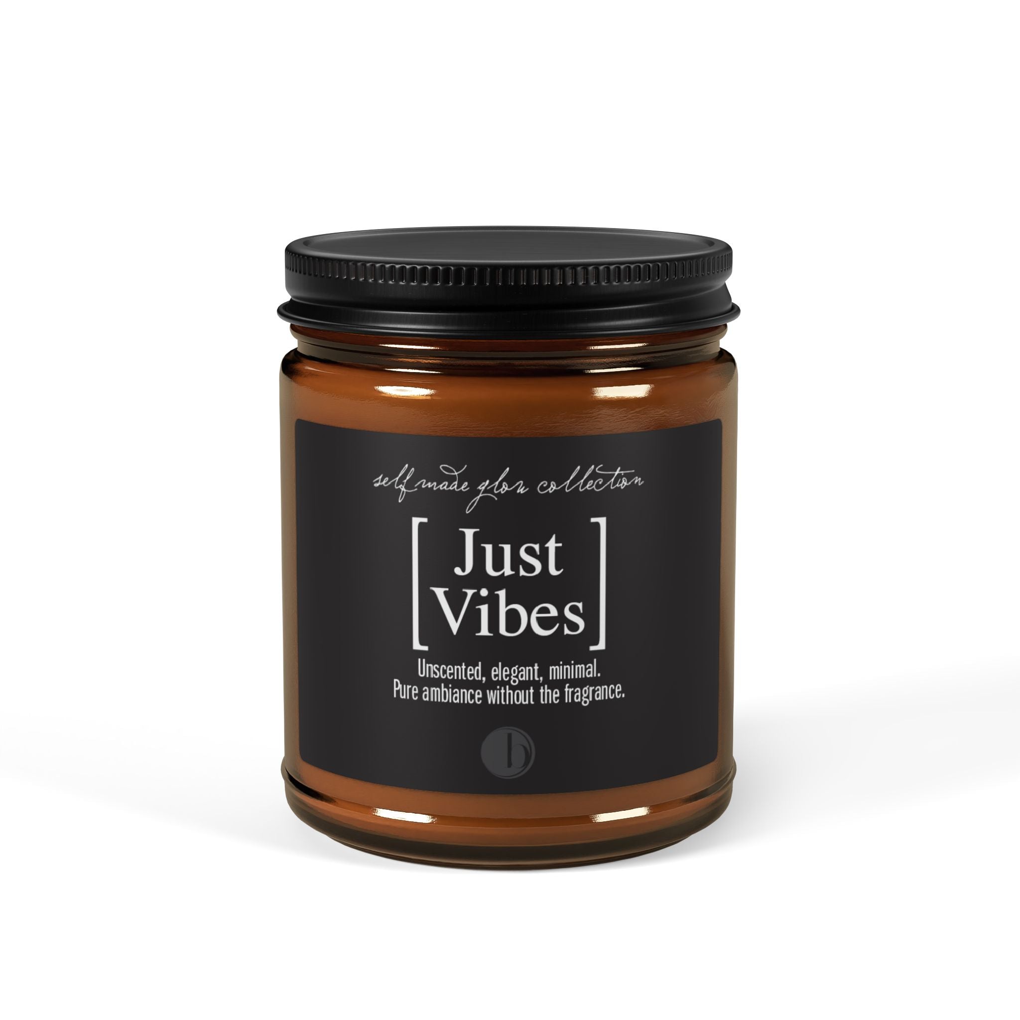 🤍 JUST VIBES - Self Made Glow Candle Collection