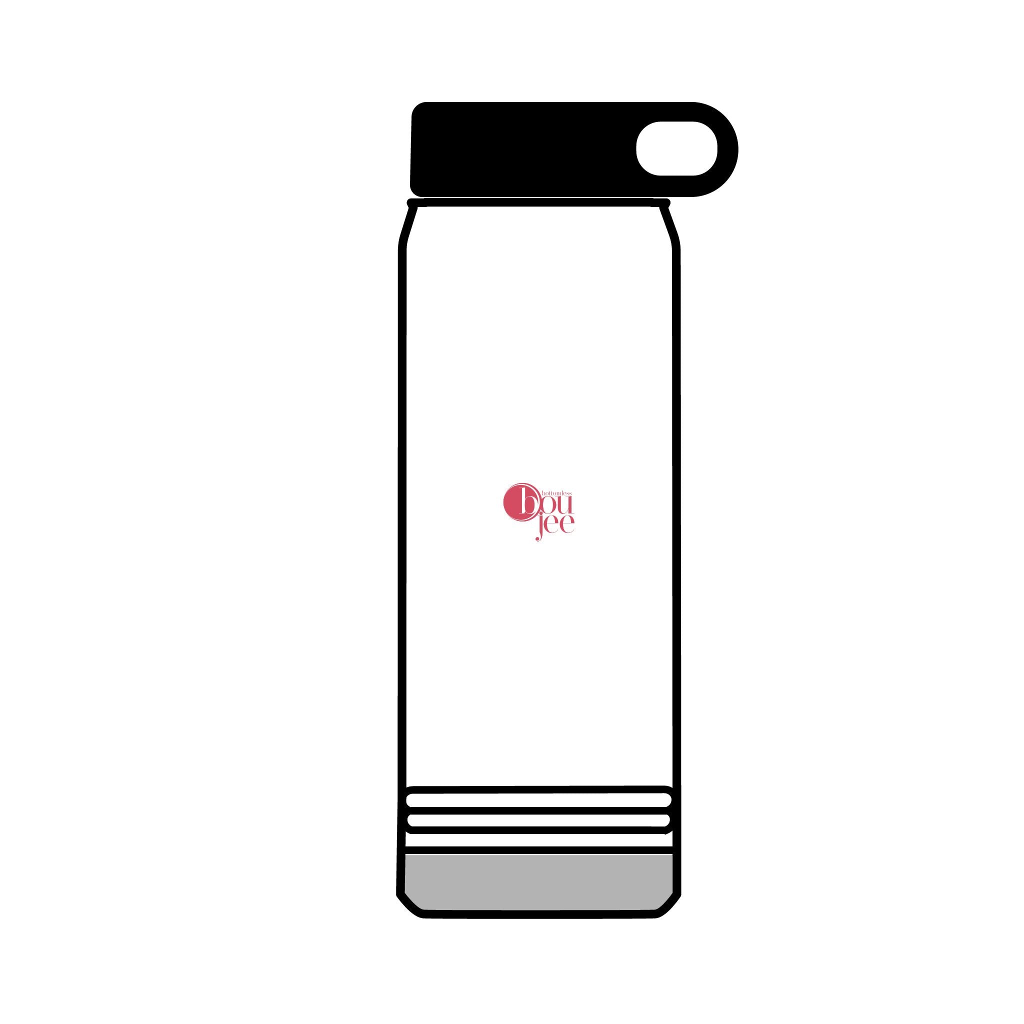 “Hydrate or Die-drate” — 32oz Bottomless Boujee Stainless Steel Water Bottle