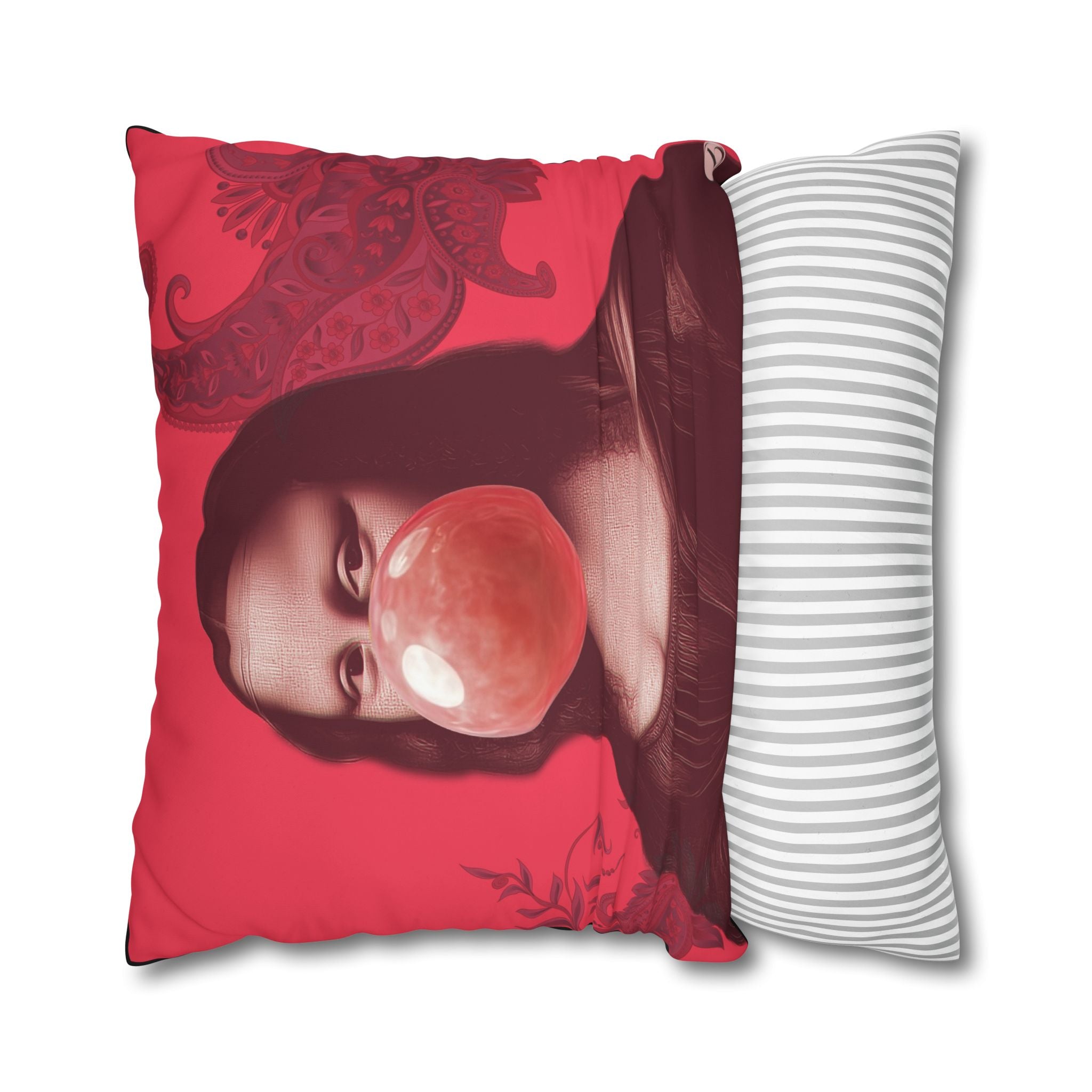 La Joconde — Rose Edition | Rose Intervention Pillow