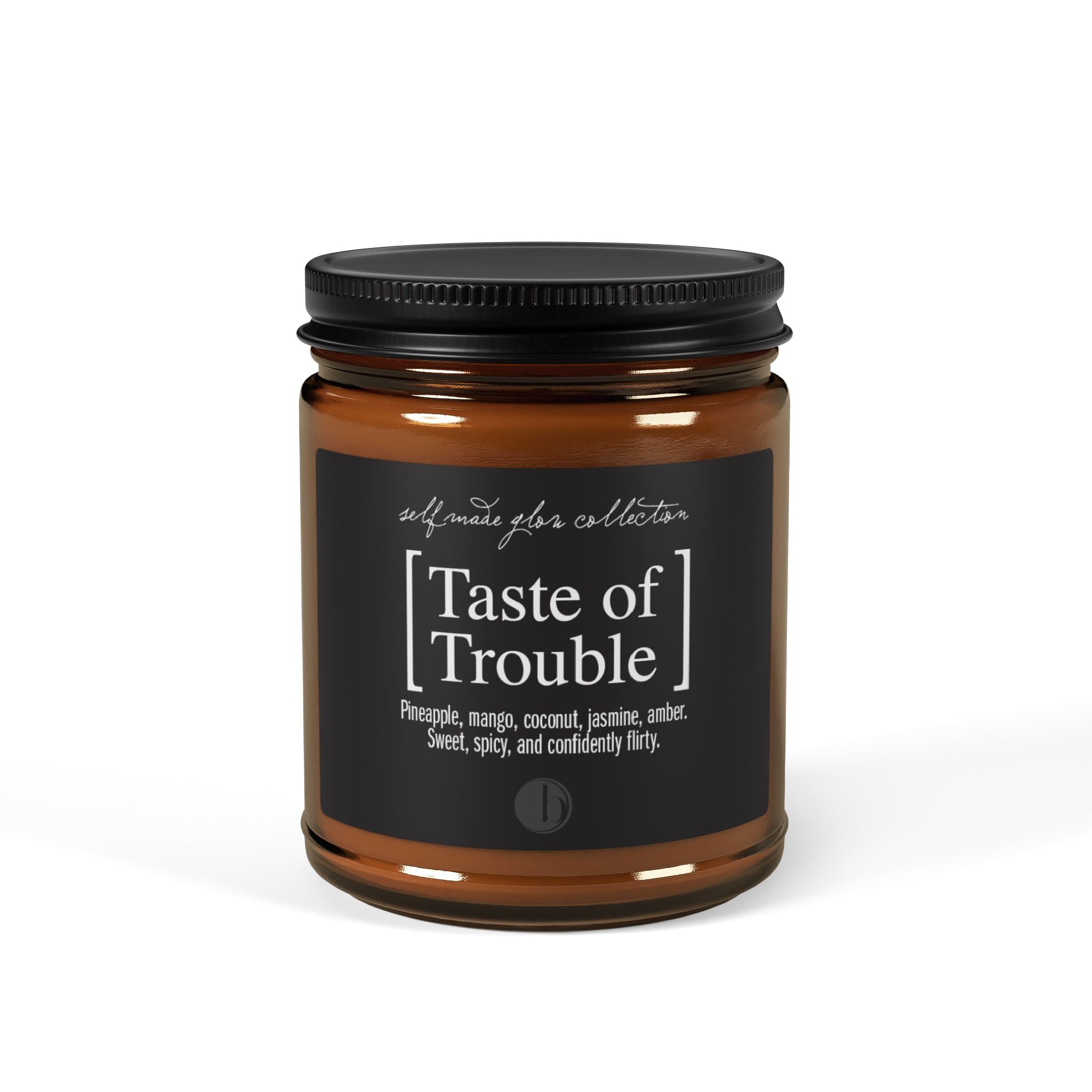 🔥 TASTE OF TROUBLE - Self Made Glow Candle Collection