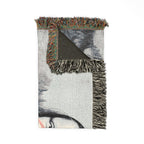 La Joconde à Bulles™ — Noir/Rose Heirloom Throw