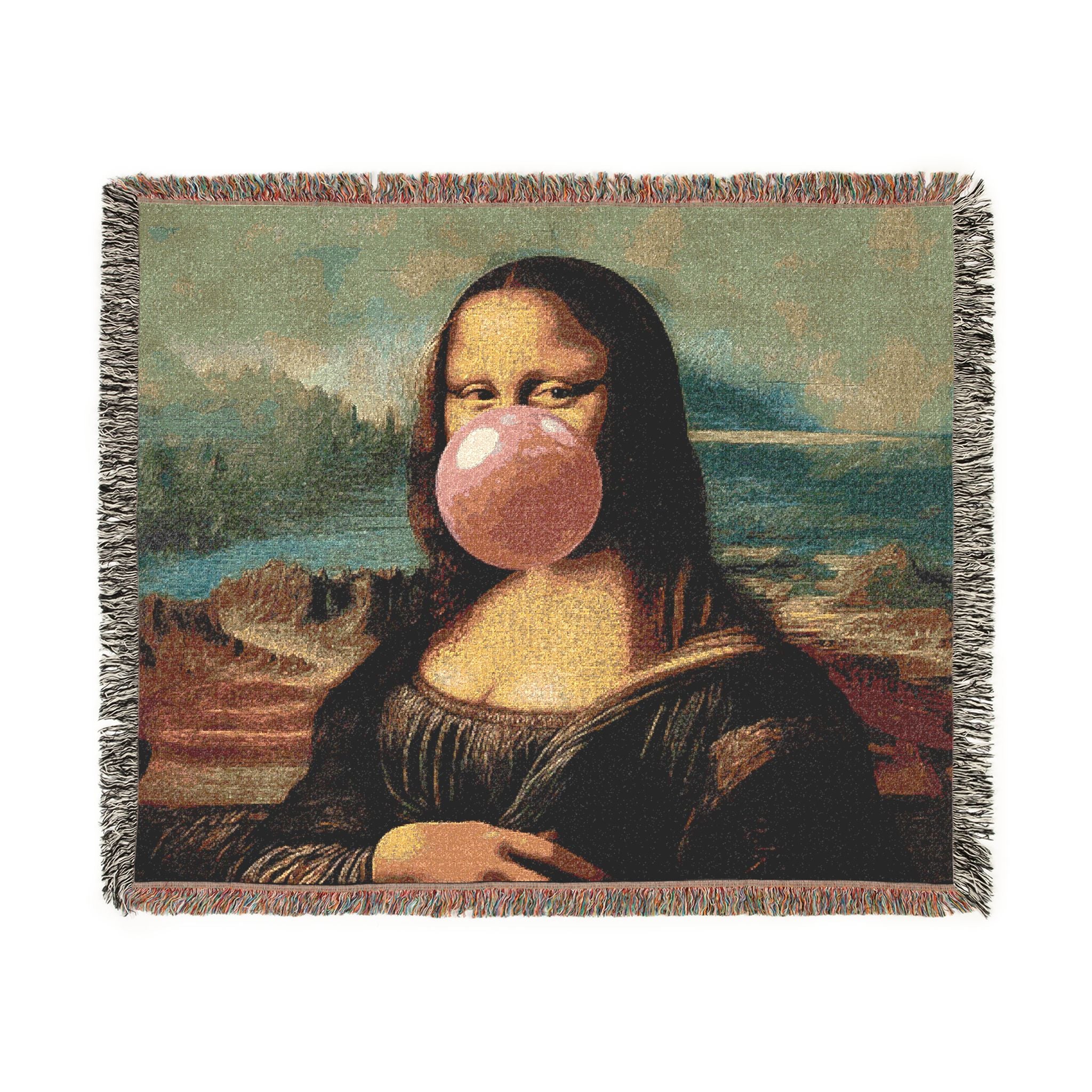 La Joconde à Bulles™ — Originale Heirloom Throw