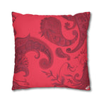 Boujee, Blessed & unBothered™ — Rose Script Pillow