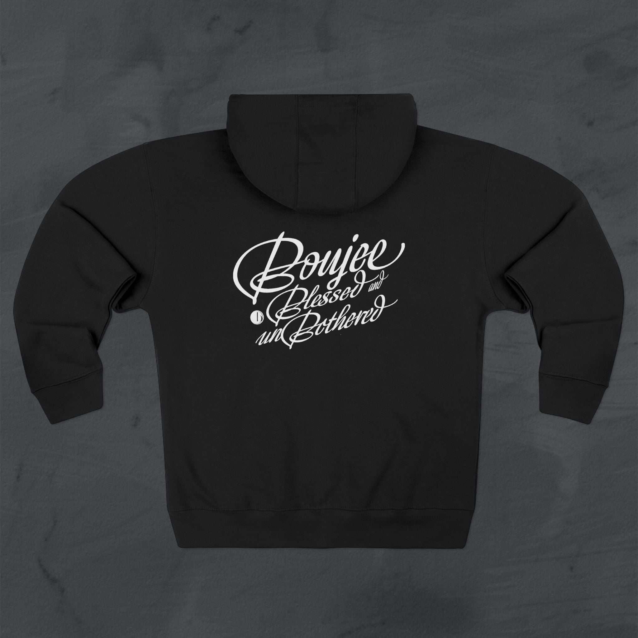 Boujee, Blessed & Unbothered™ Zip Hoodie