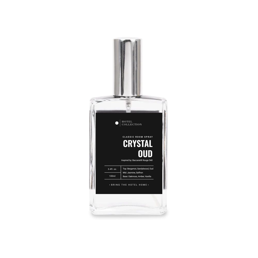 Crystal Oud Room Spray – Inspired by Baccarat® Rouge 540