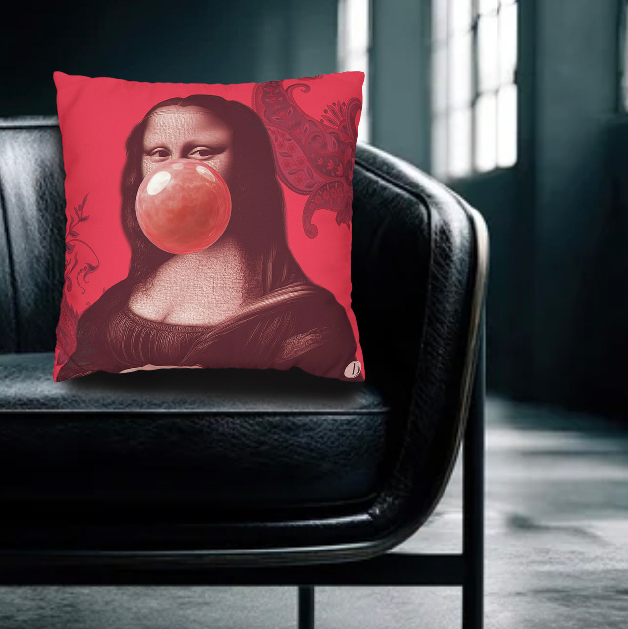 La Joconde — Rose Edition | Rose Intervention Pillow