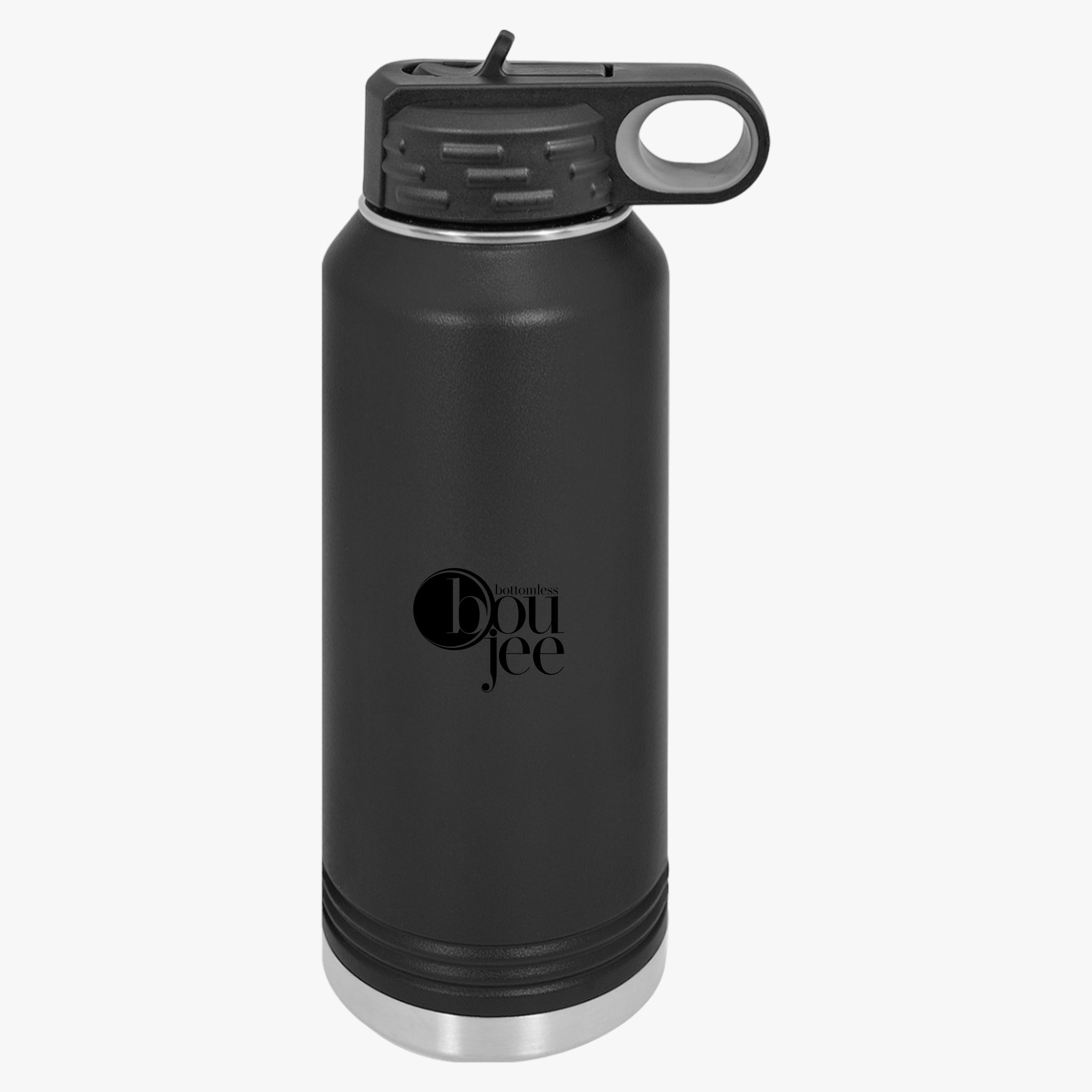“Hydrate or Die-drate” — 32oz Bottomless Boujee Stainless Steel Water Bottle